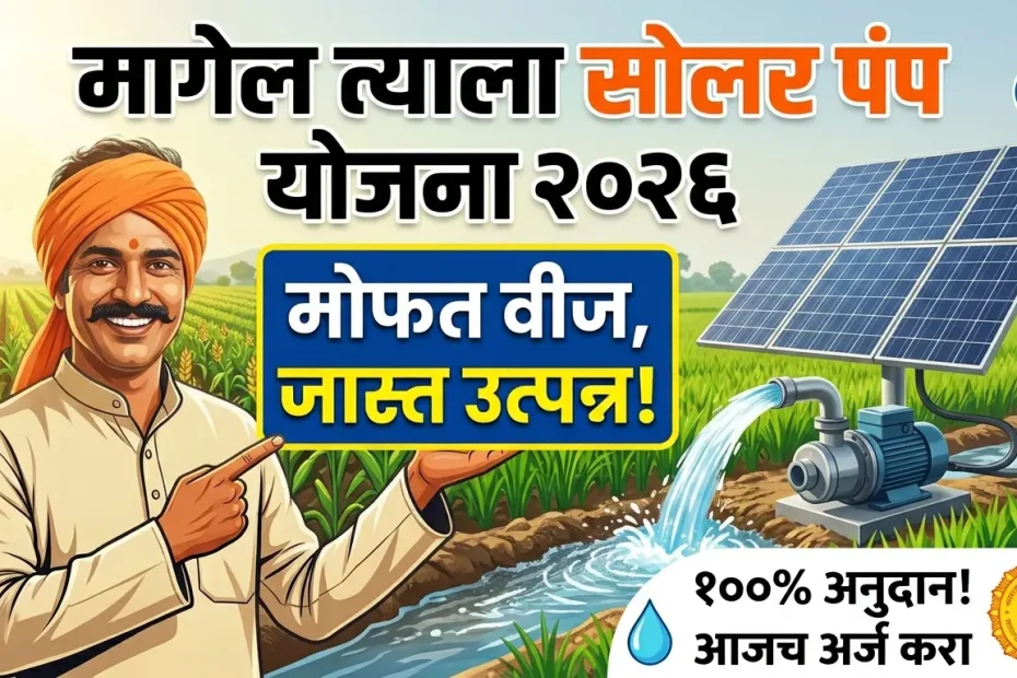 Magel Tyala Solar Krushi Pump Yojana 2026