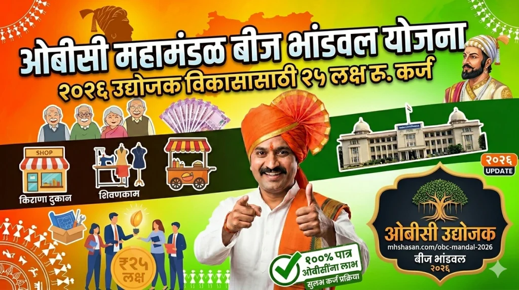 OBC Mahamandal Seed Capital Scheme