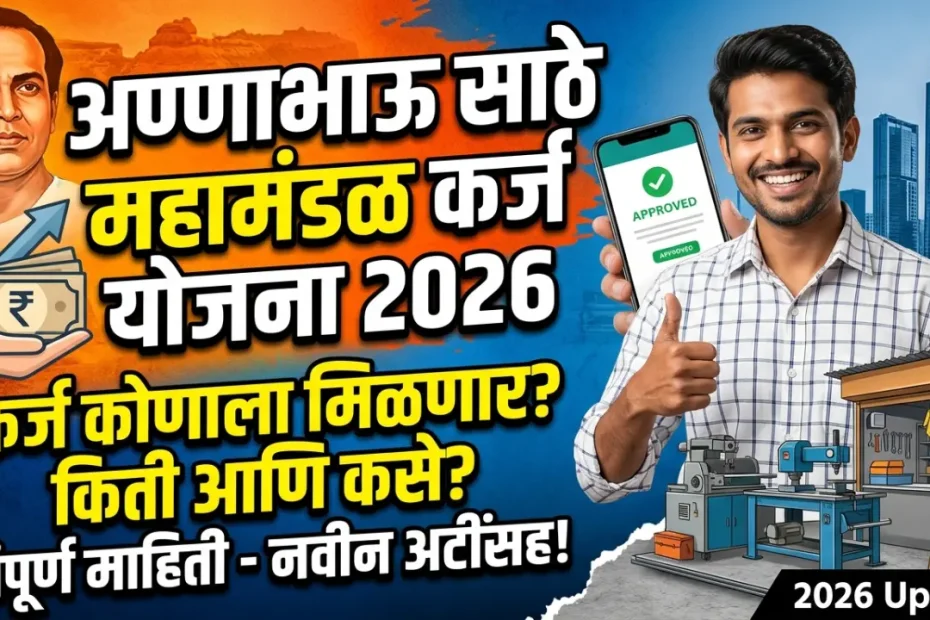 अण्णाभाऊ साठे महामंडळ कर्ज योजना 2026