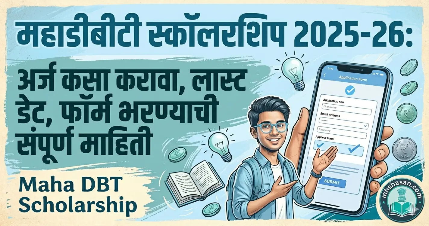 महाडीबीटी स्कॉलरशिप